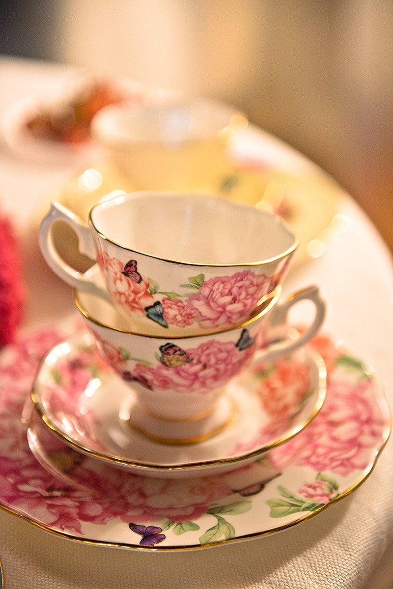 ROYAL ALBERT Miranda Kerr For Royal Albert Friendship 3-Piece Set (Teacup, Saucer & Plate 8") - Image 3
